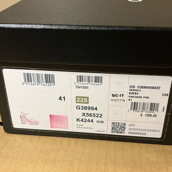 Authentic Chanel Platform Sandals size 41 - Picture 8 of 10